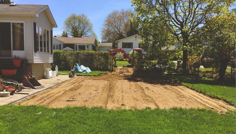 backfill swimming pool