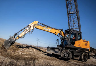 types of excavators